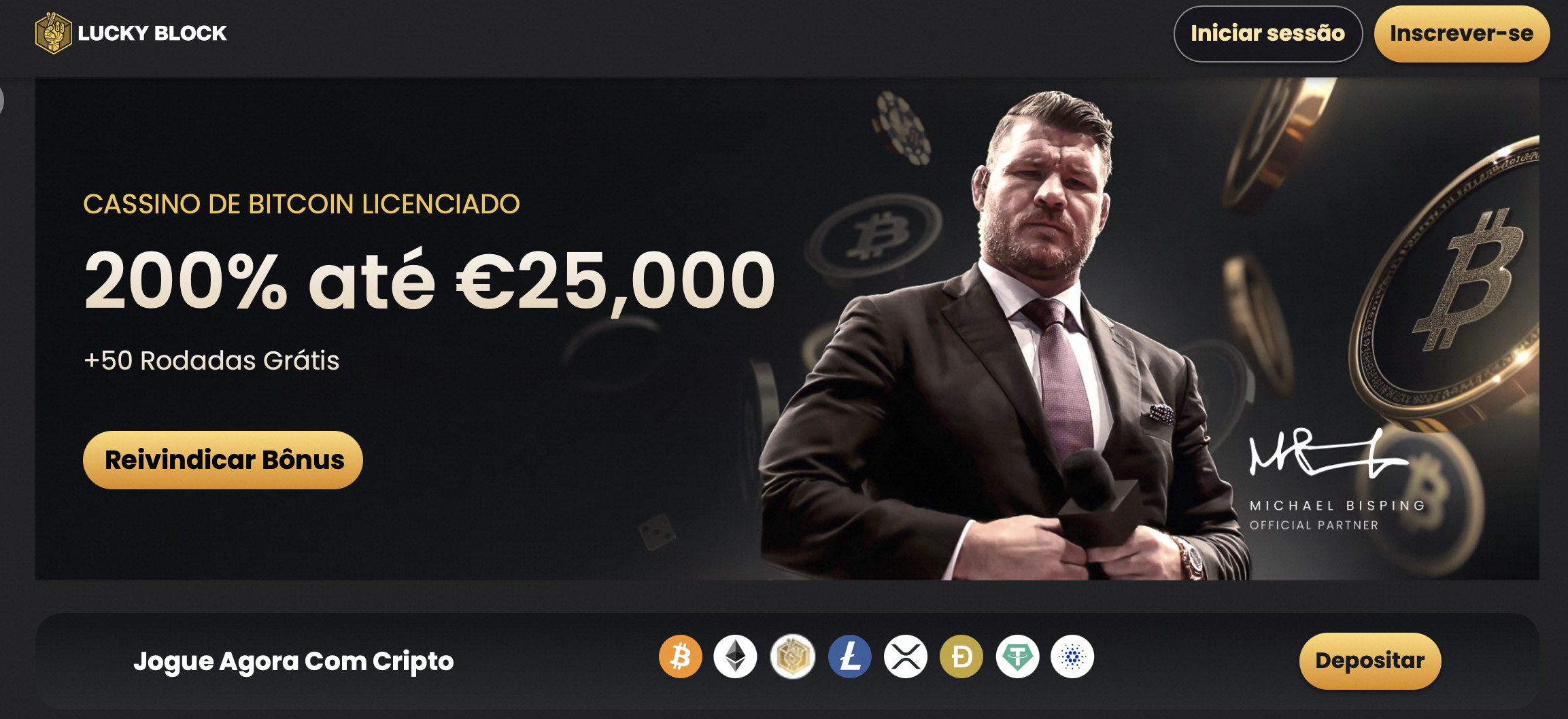 Lucky Block é outro cassino online com foco em Bitcoi