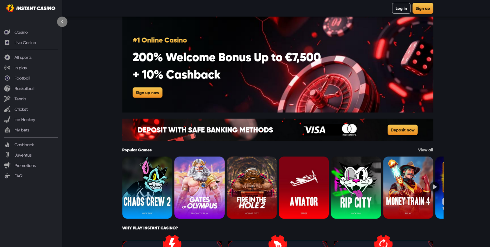 Instant Casino vélemények 2024