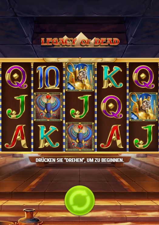 Mobile Kompatibilität Legacy of Dead Slot