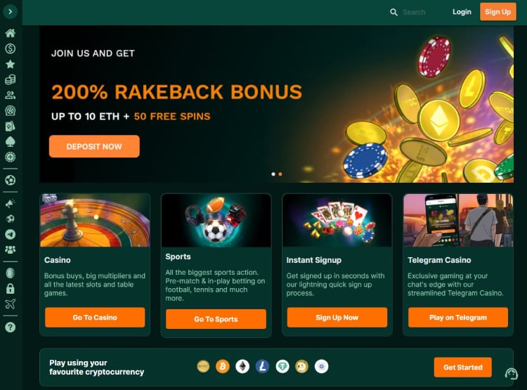 TG.Casino, online casino crypto