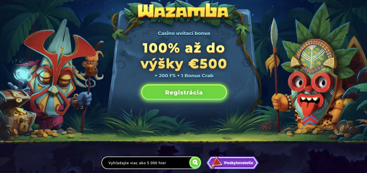 online stávkovanie wazamba