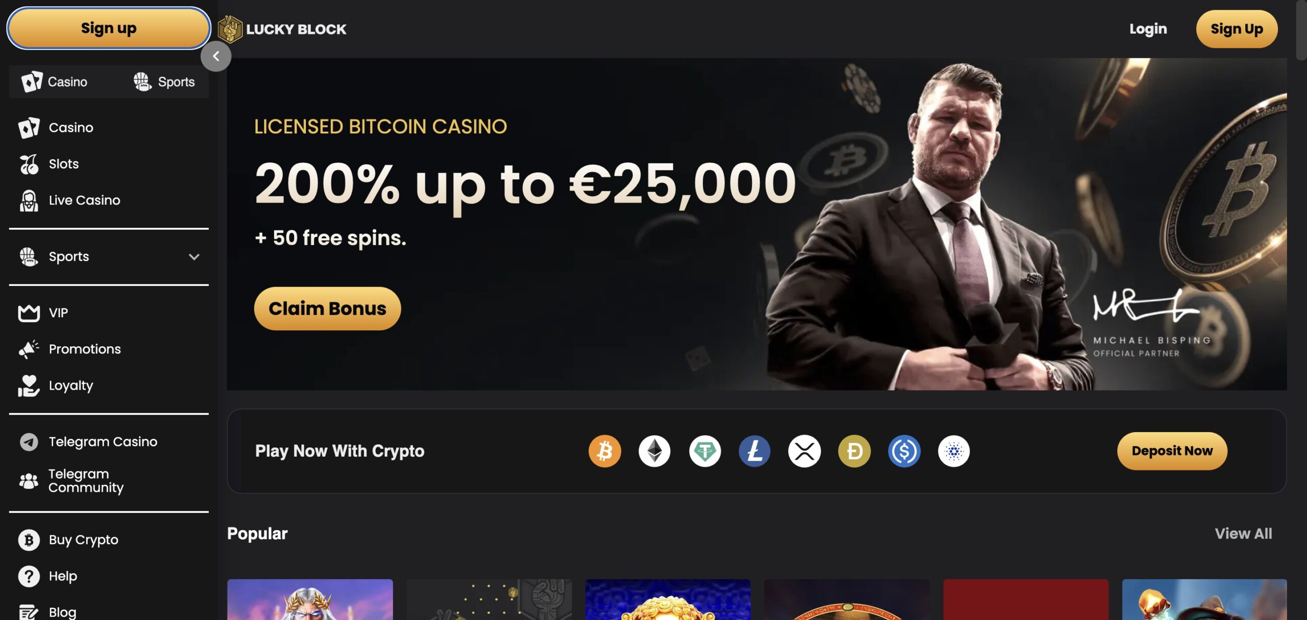 Lucky Block Casino Romania