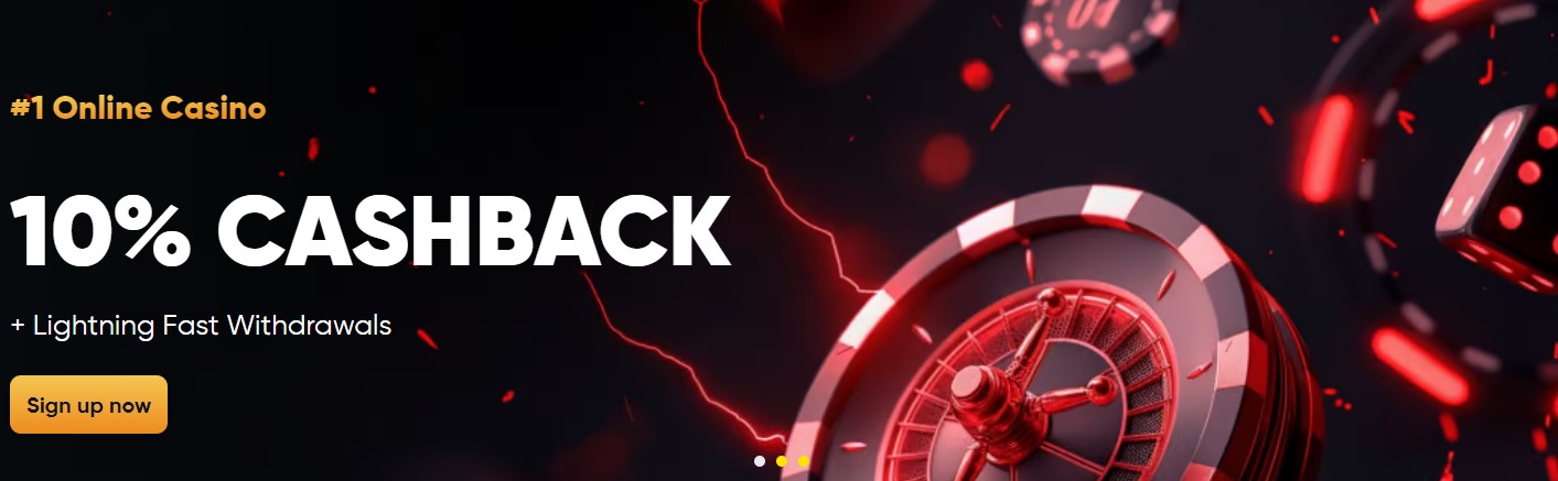 Instant Casino cashback boonus