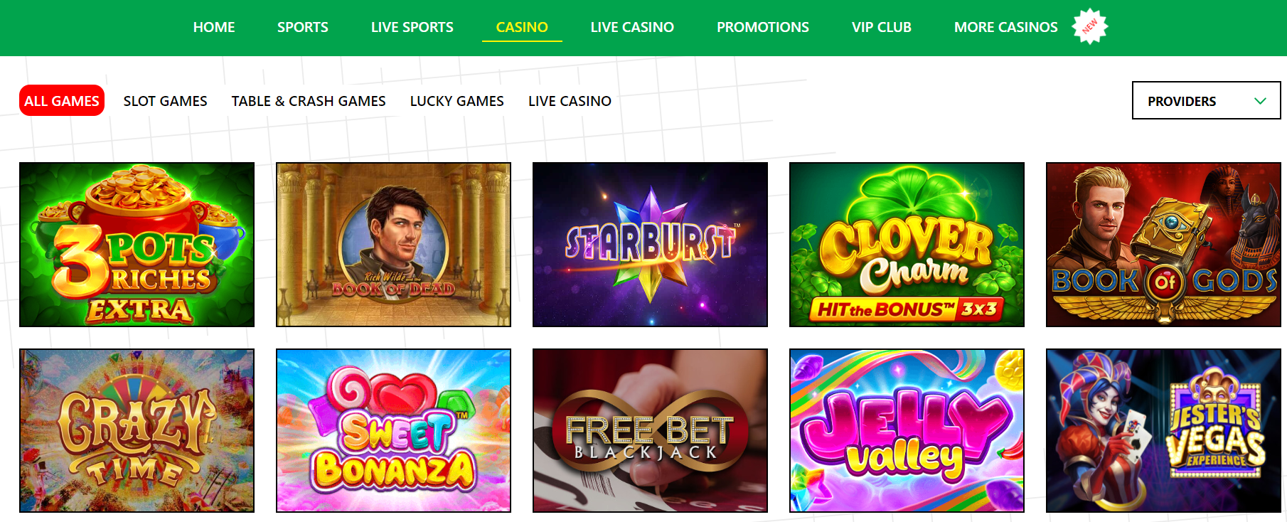 Zahraniční casino Bets Amigo