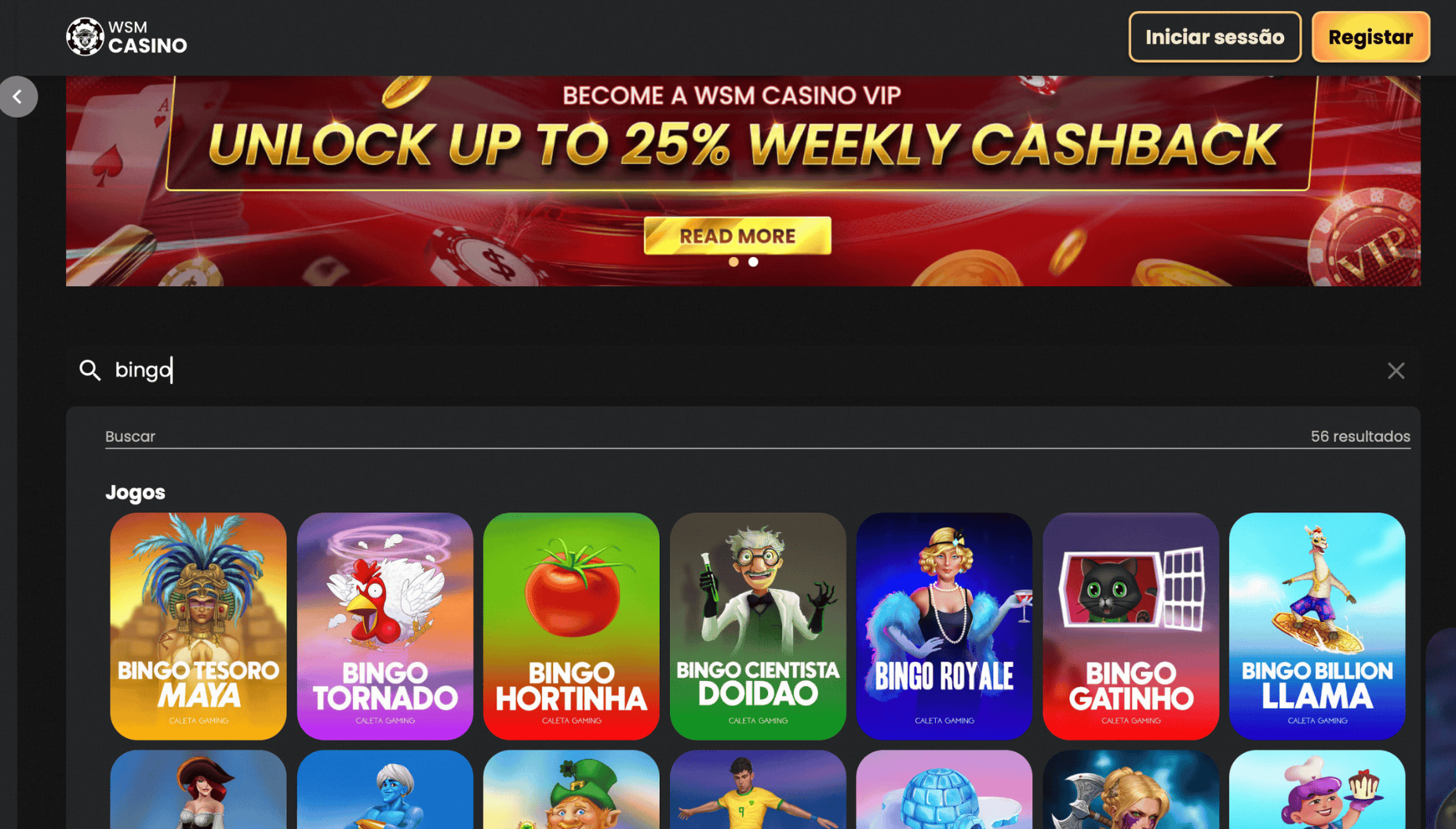 bingo online WSM Casino