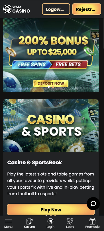 wsm casino bonus